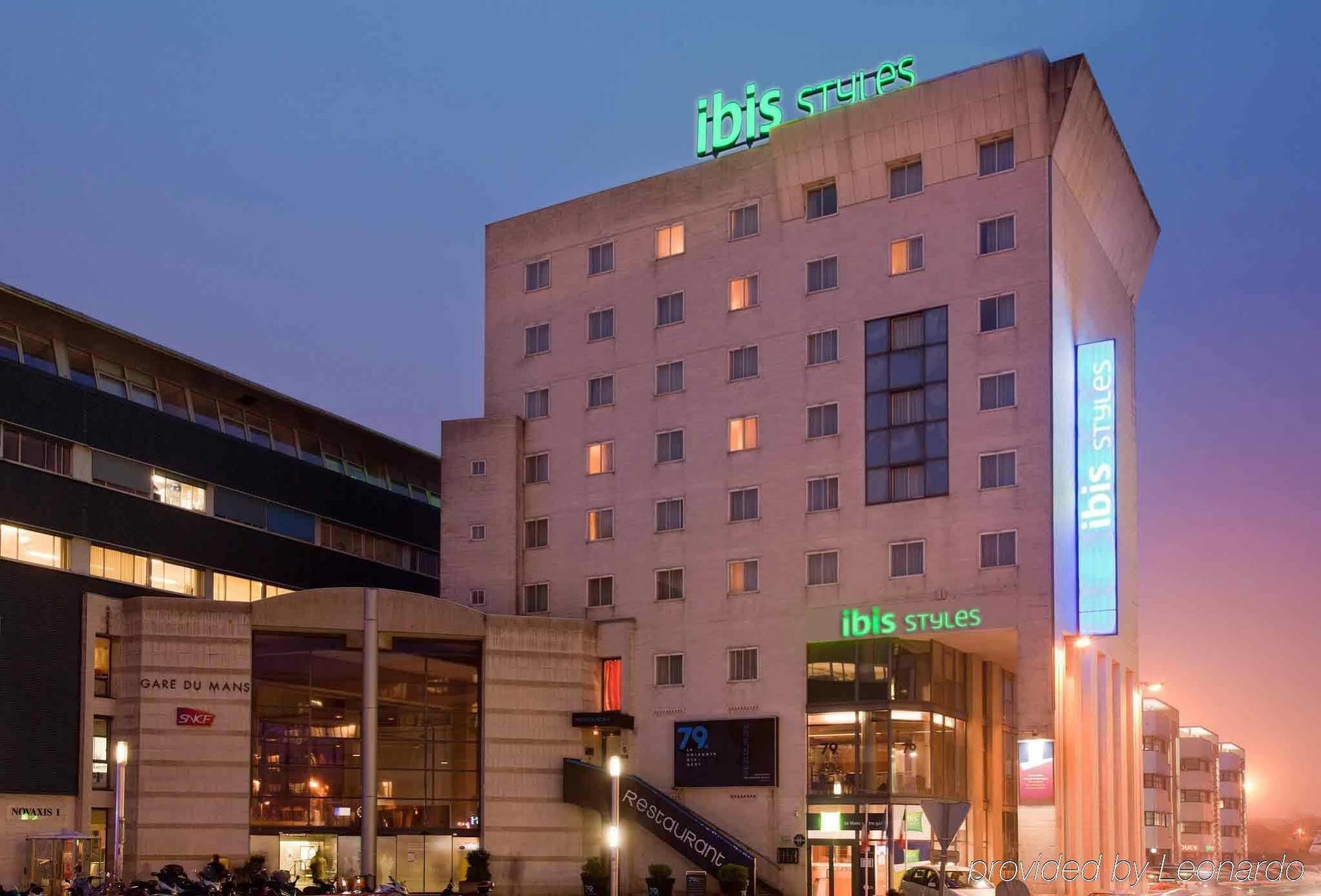 Ibis Styles Le Mans Gare Sud Hotell Eksteriør bilde